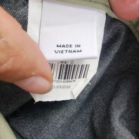 J. Hilburn Pants Mens 40x26 SLL Green Stretch Mid Rise Slim Fit *Read* - Picture 14 of 16